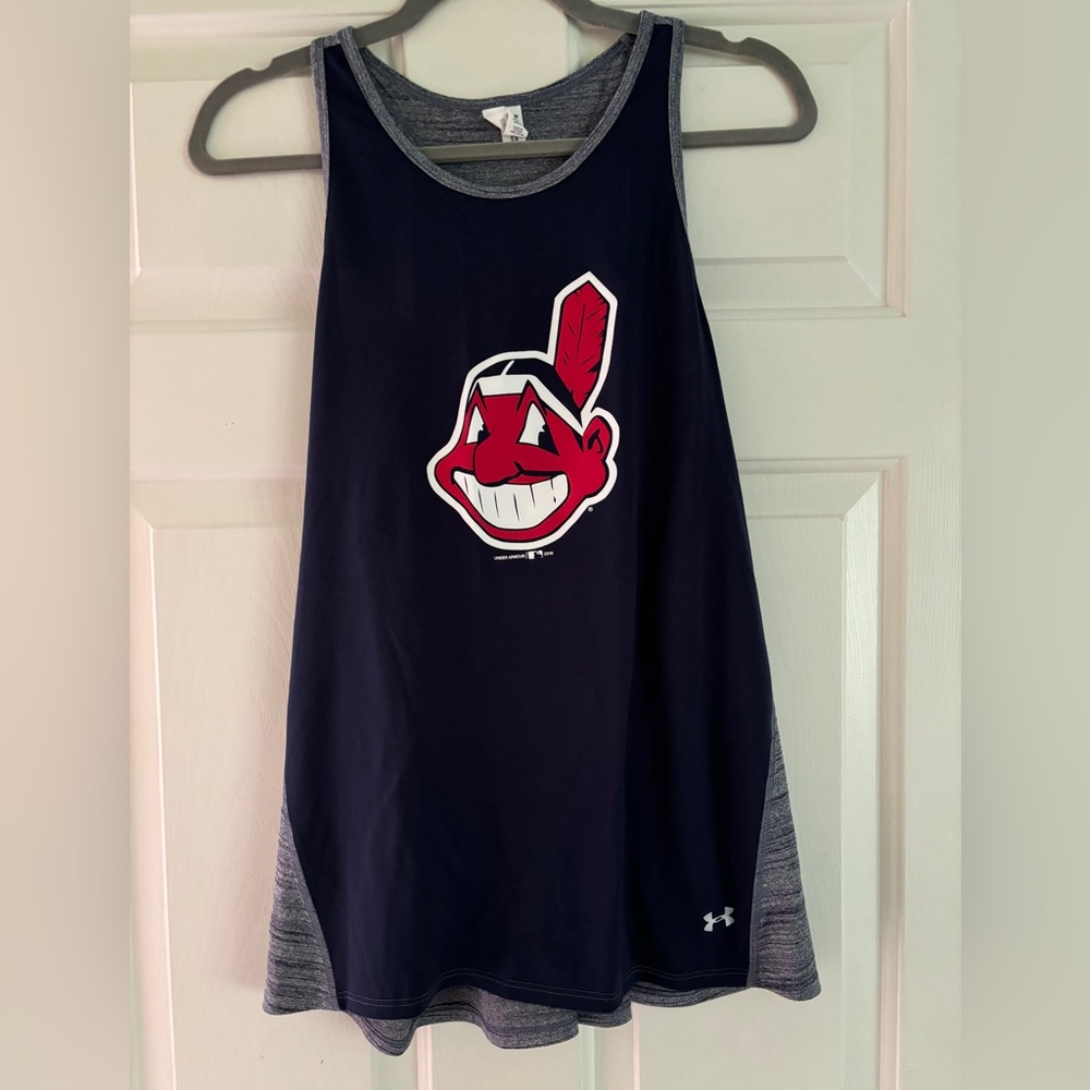 Under Armor Cleveland Indians Heat Gear Women’s Tank Top